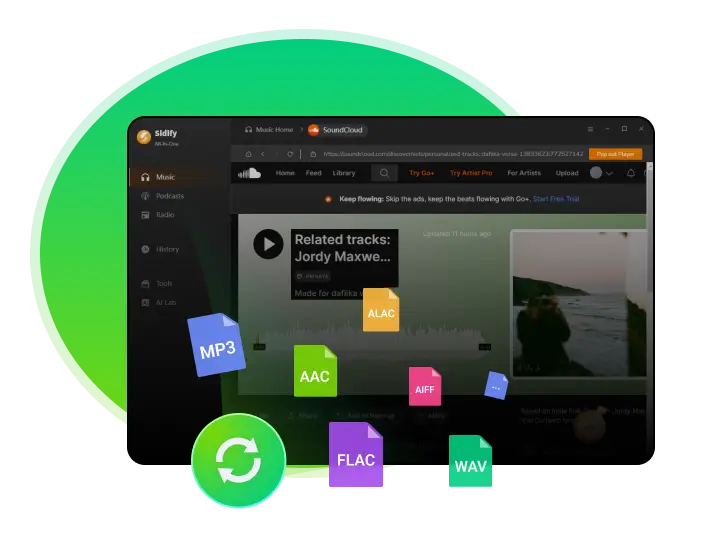 Sidify SoundCloud MP3 Downloader
