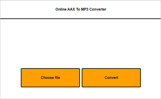 AudibleConvert Online AAX To MP3 Converter