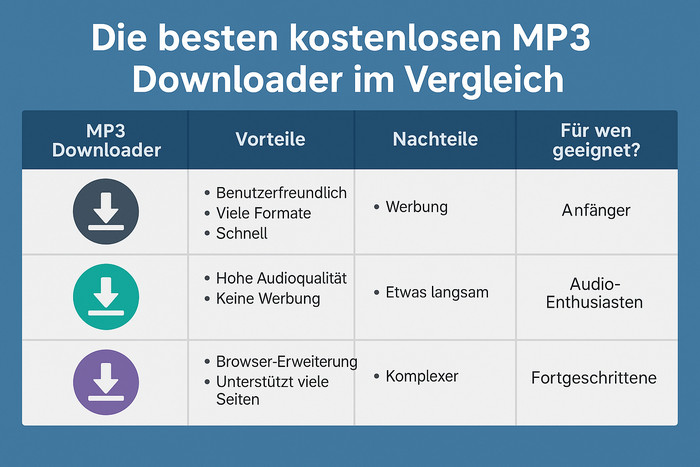 Die besten MP3 Downloader