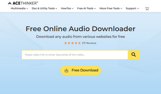 Free Online Audio Downloader