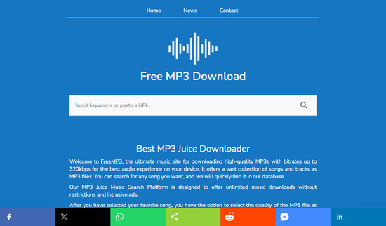 FreeMP3 Downloader