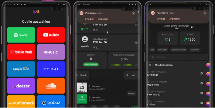 Spotify Playlists mit FreeYourMusic übertragen