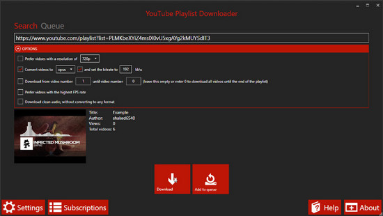 YouTube Playlist Downloader Github