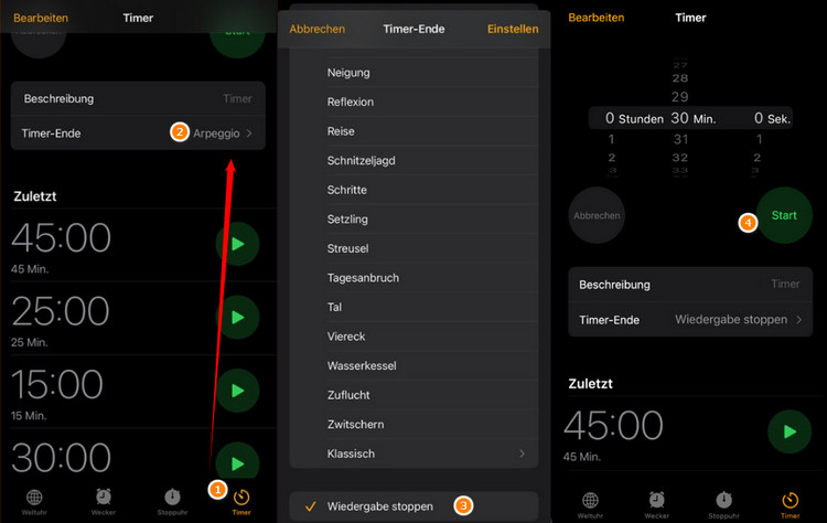 Spotify Sleep Timer iPhone einstellen