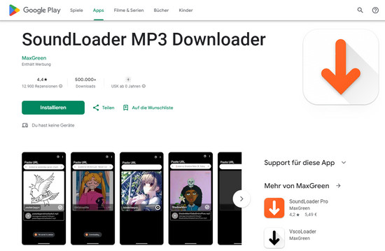 SoundLoader MP3 Downloader