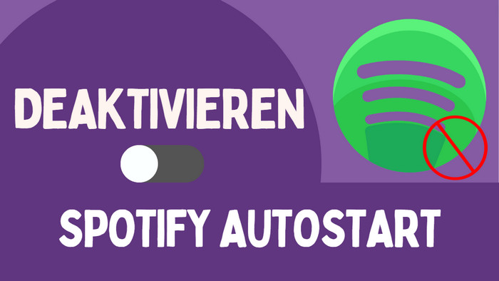Spotify-Autostart ausschalten