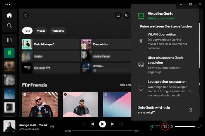 Spotify Connect deaktivieren