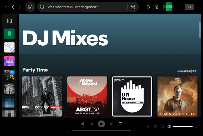 Spotify DJ-Mixe