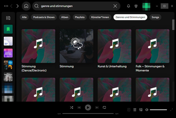 Spotify Playlists für Genre und Stimmung