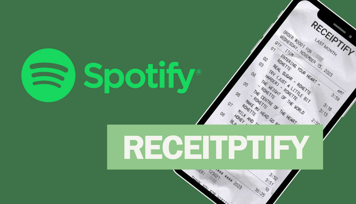 Spotify Receipt mit Receiptify erstellen