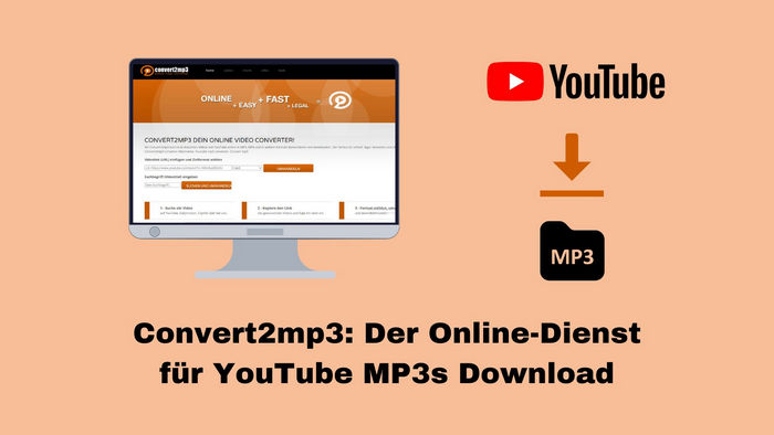 YouTube MP3s Download mit Convert2mp3