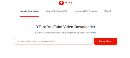 YT1s YouTube to MP3 Converter