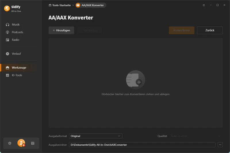 Audible AAX Konverter