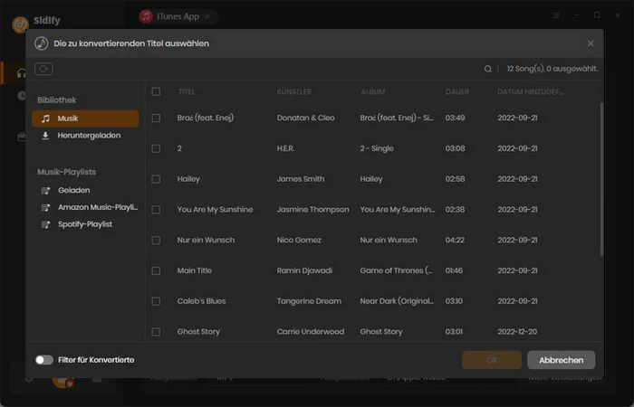 Apple Music über iTunes hinzufuegen