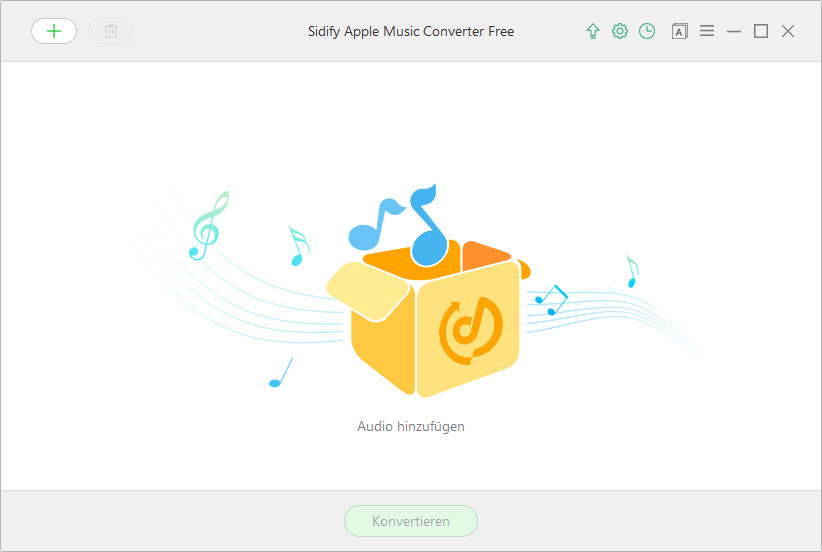Hauptschnittstelle von Apple Music Converter Free