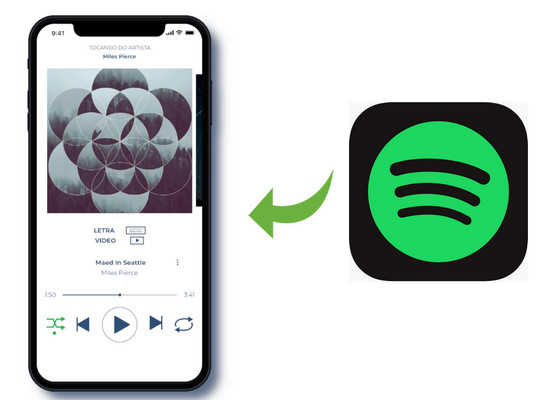 Spotify Musik auf iPhone