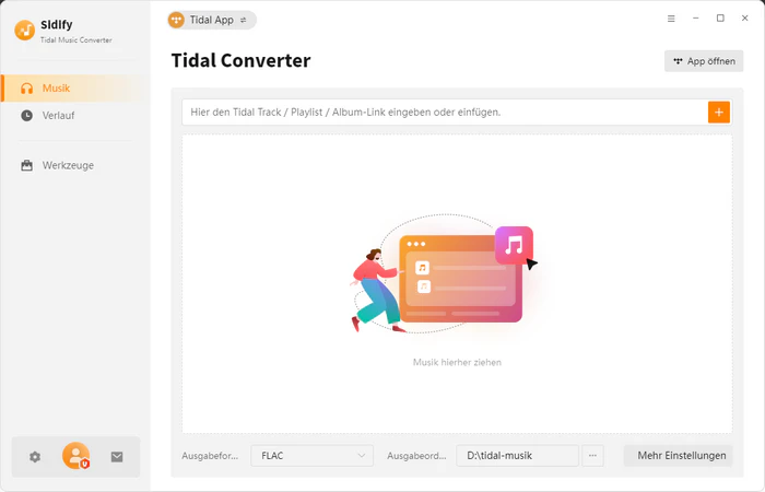 Sidify Tidal Music Converter starten