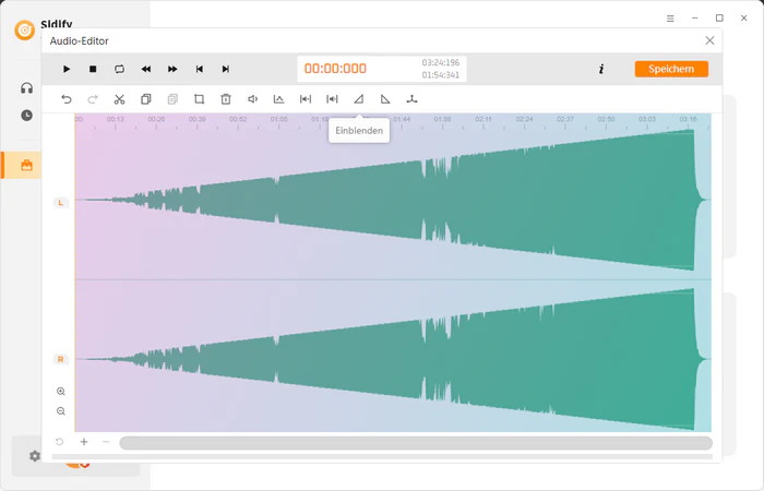 Audio bearbeiten mit Sidify
