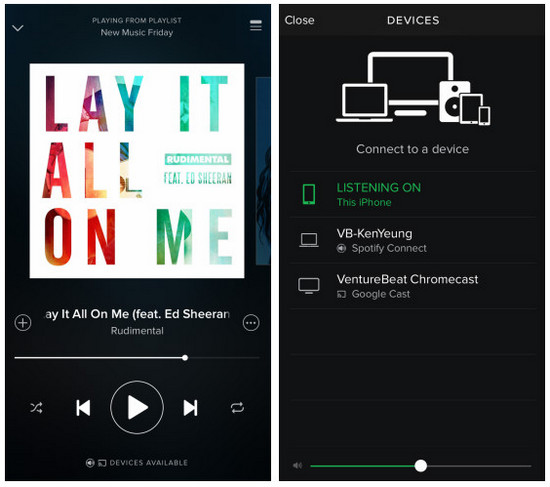 Spotify zu Chromecast verbinden