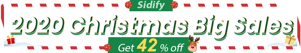 Sidify 2020 Weihnachten & 2021 Neujahrsaktion